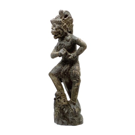 Statue balinaise Garuda divinité hindouiste en bois dur