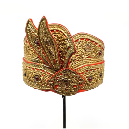 Coiffe masculine de mariage île de Java