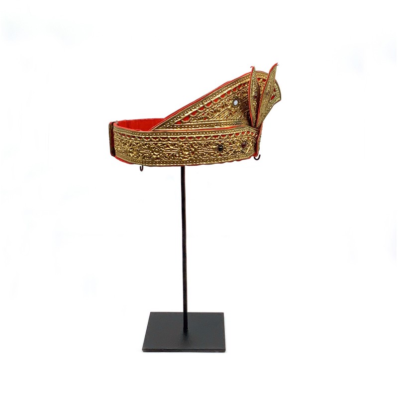 Coiffe masculine de mariage île de Java