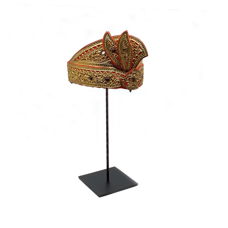 Coiffe masculine de mariage île de Java