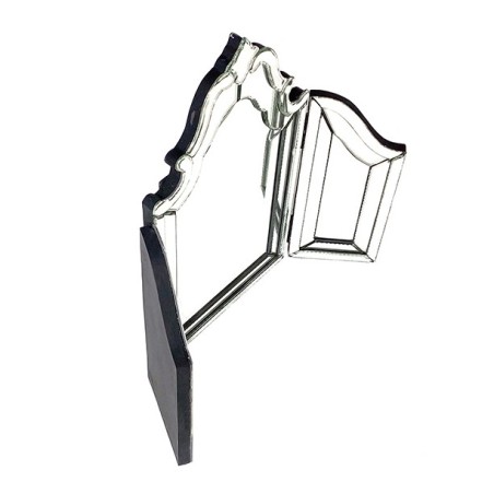 Miroir triptyque contemporain style vénitien à poser