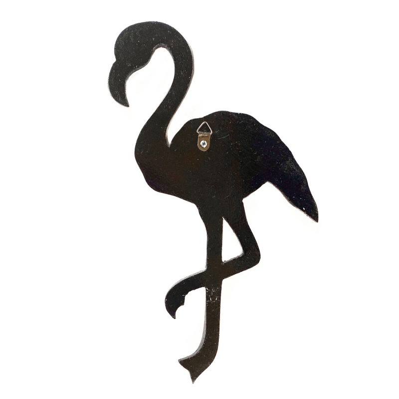 Petit miroir contemporain flamand rose à accrocher au mur