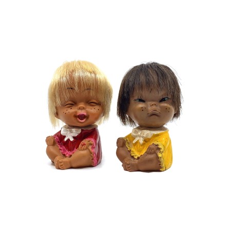 Poupées japonaises  vintage caoutchouc