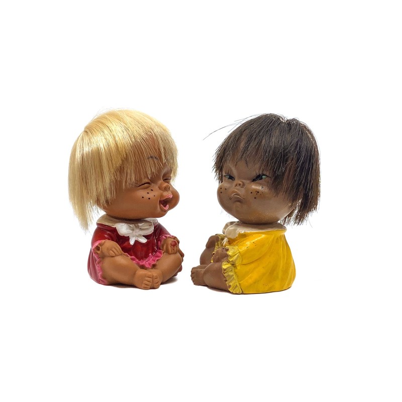 Poupées japonaises  vintage caoutchouc