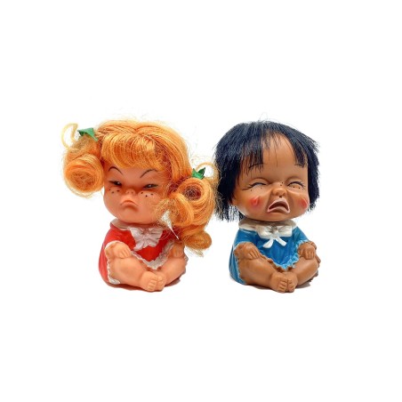 Poupées japonaises  vintage caoutchouc