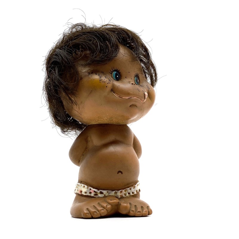 Poupée  japonaise coquine vintage et son fruit caché