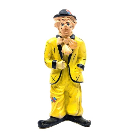 Poupée vintage clown en caoutchouc