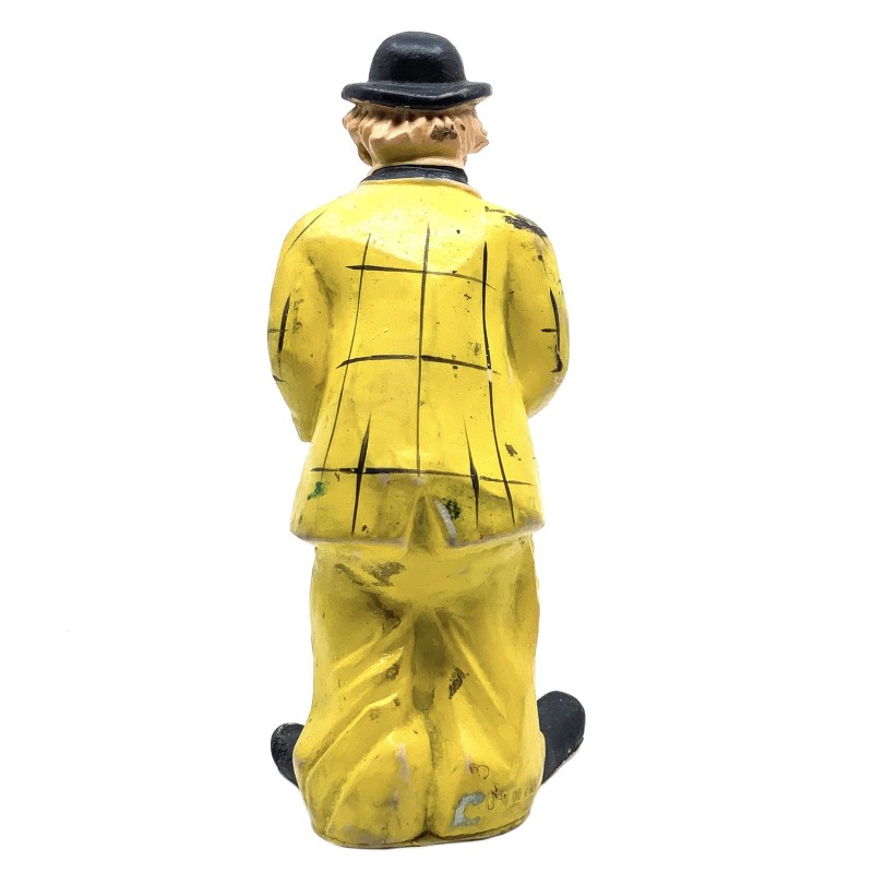 Poupée vintage clown en caoutchouc