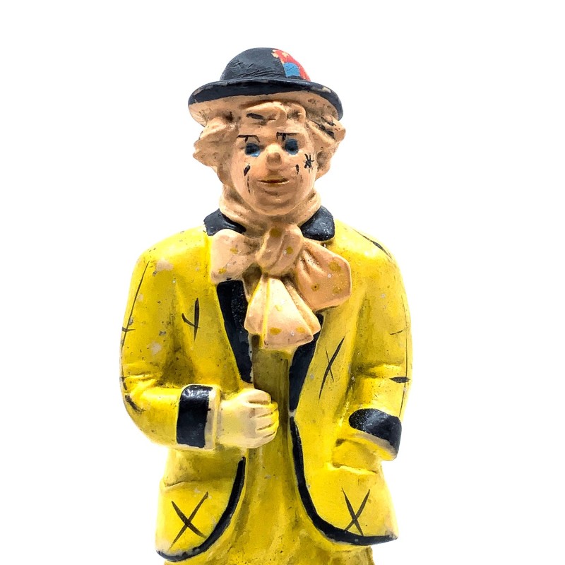 Poupée vintage clown en caoutchouc