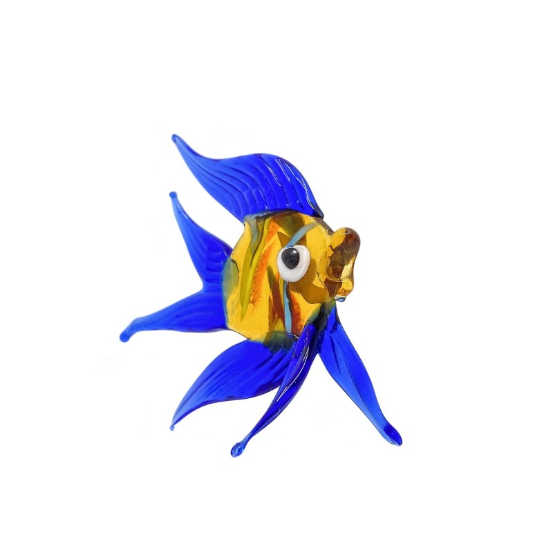 Animaux petits verre Murano vintage poisson