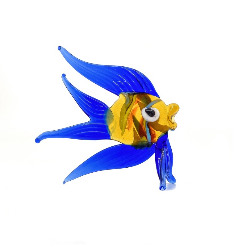 Animaux petits verre Murano vintage poisson