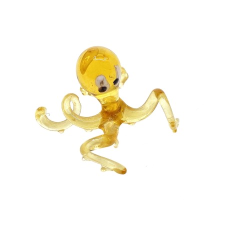 Animal petit en verre Murano vintage pieuvre