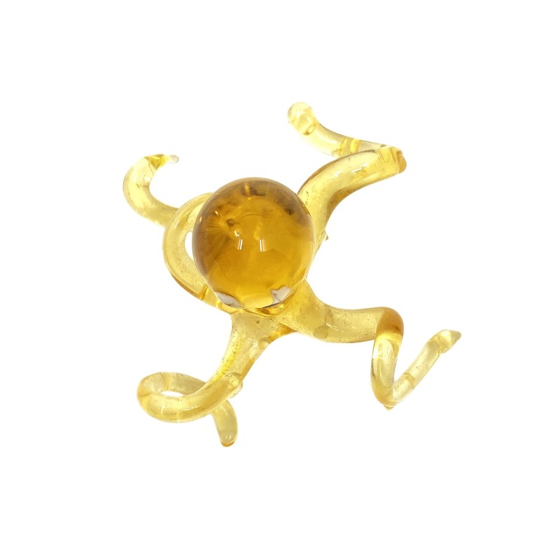 Animal petit en verre Murano vintage pieuvre
