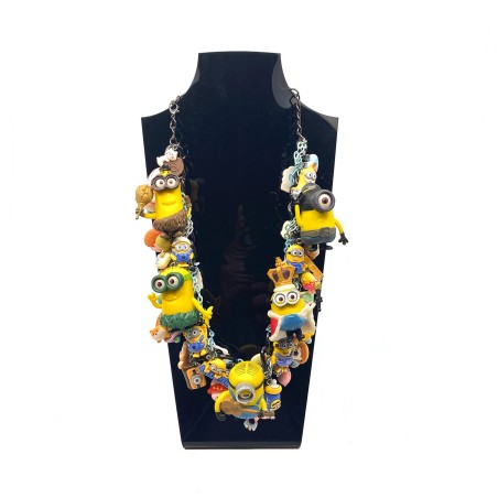 Collier fantaisie Minions et leurs amis