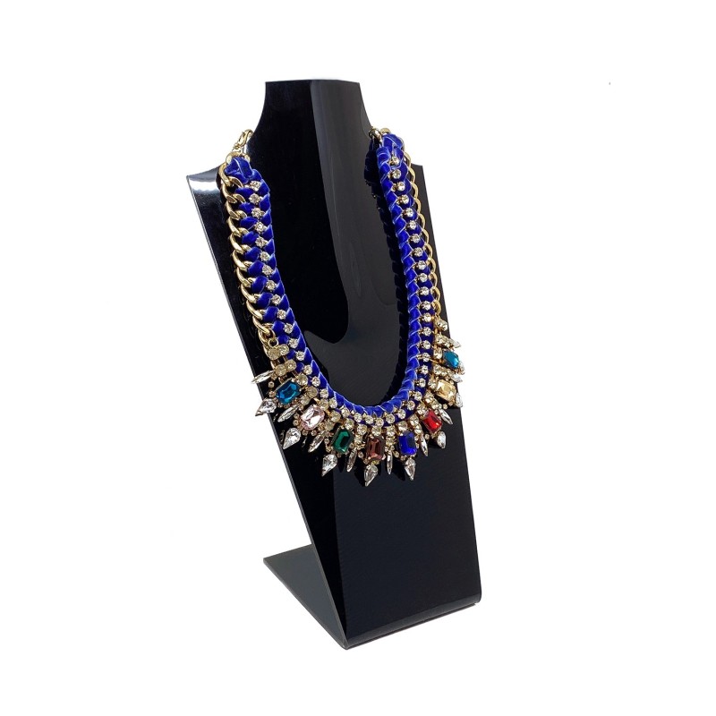 Collier fantaisie royal strass