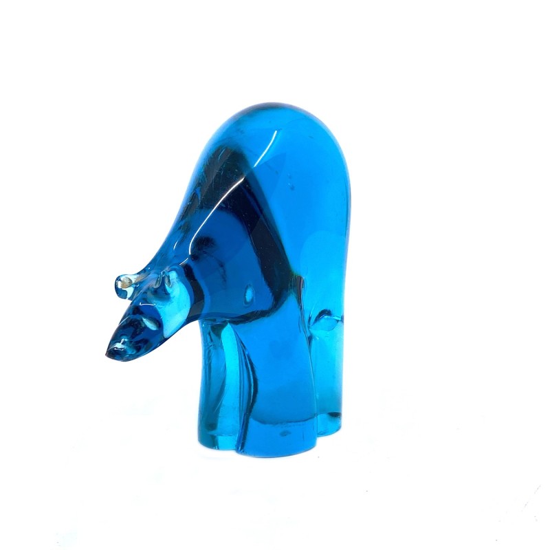 Ours polaire en verre Murano