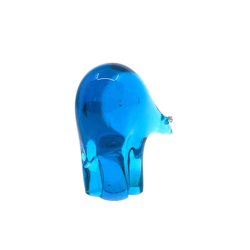 Ours polaire en verre Murano