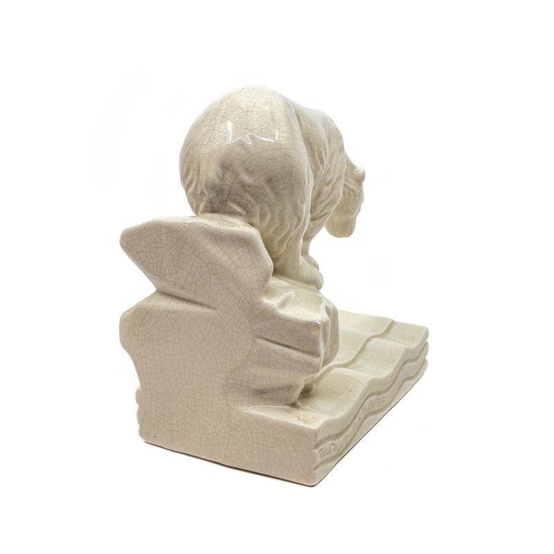 Ours polaire céramique craquelée
