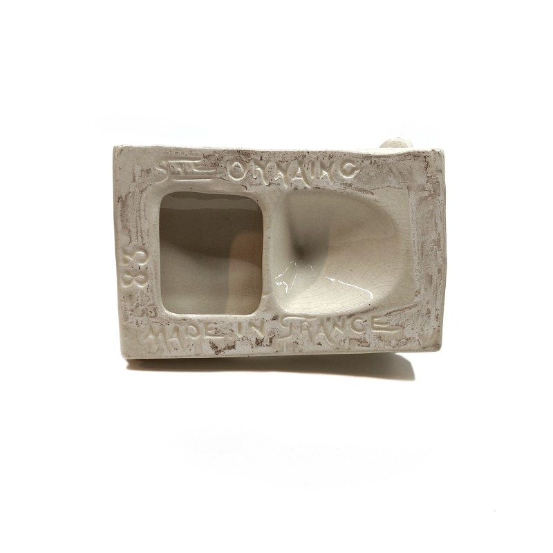 Ours polaire céramique craquelée