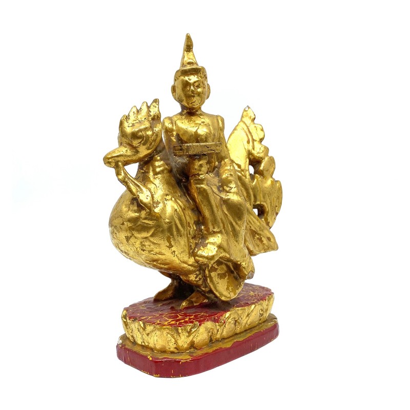 Oiseau mythologique Hintha  ancienne offrande décorative d'un temple birman