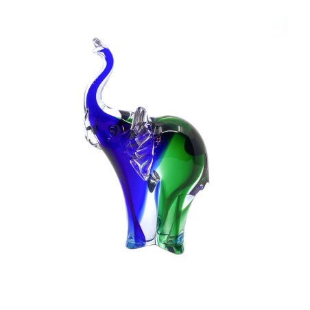 Eléphant en verre soufflé de Murano