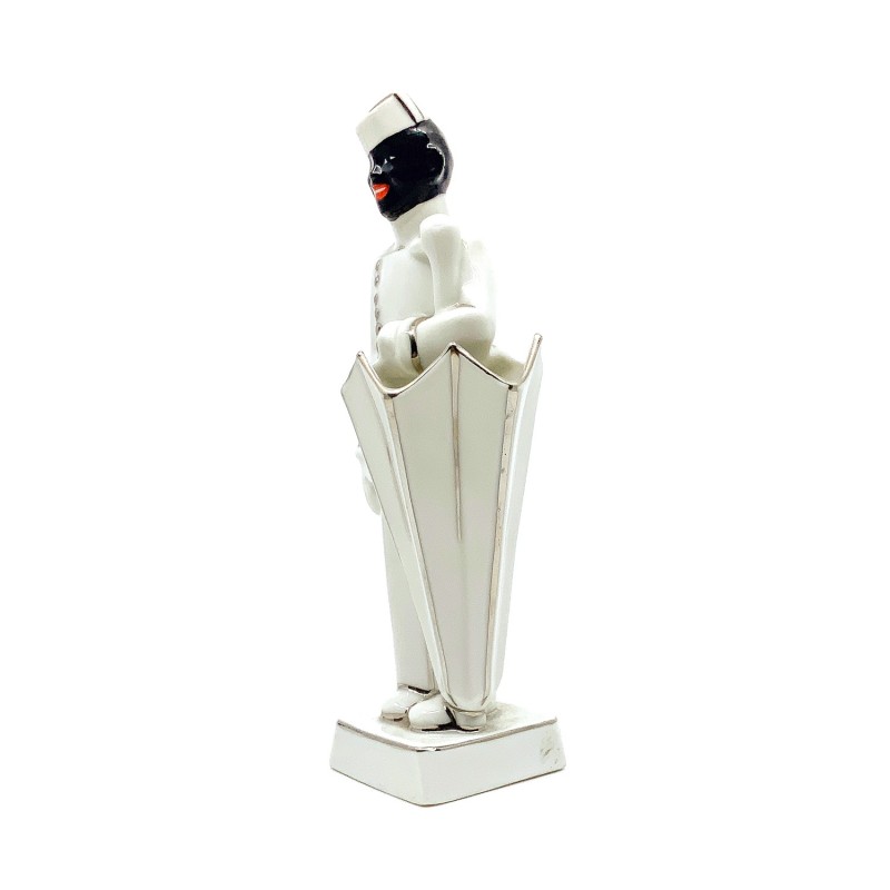 Petit vase groom en porcelaine