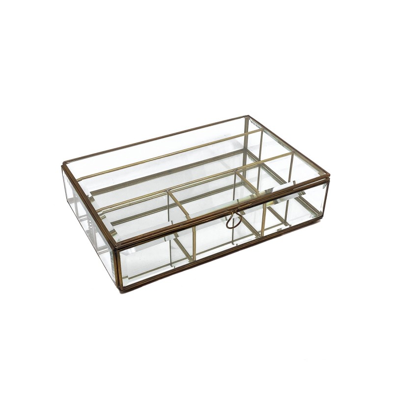 Boîte vitrine à bijoux ou objets précieux