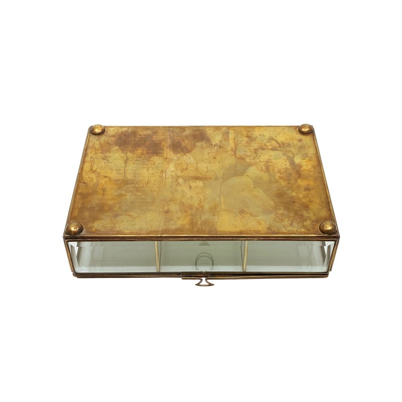 Boîte vitrine à bijoux ou objets précieux