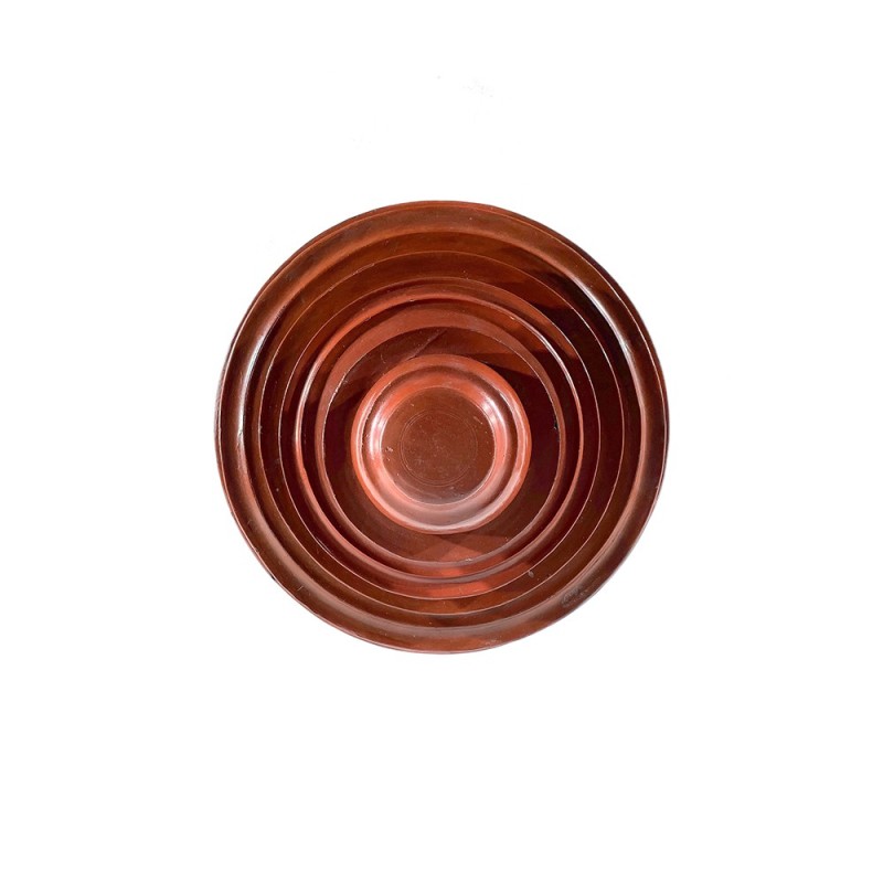 Boîte à offrandes birmane ancienne en laque