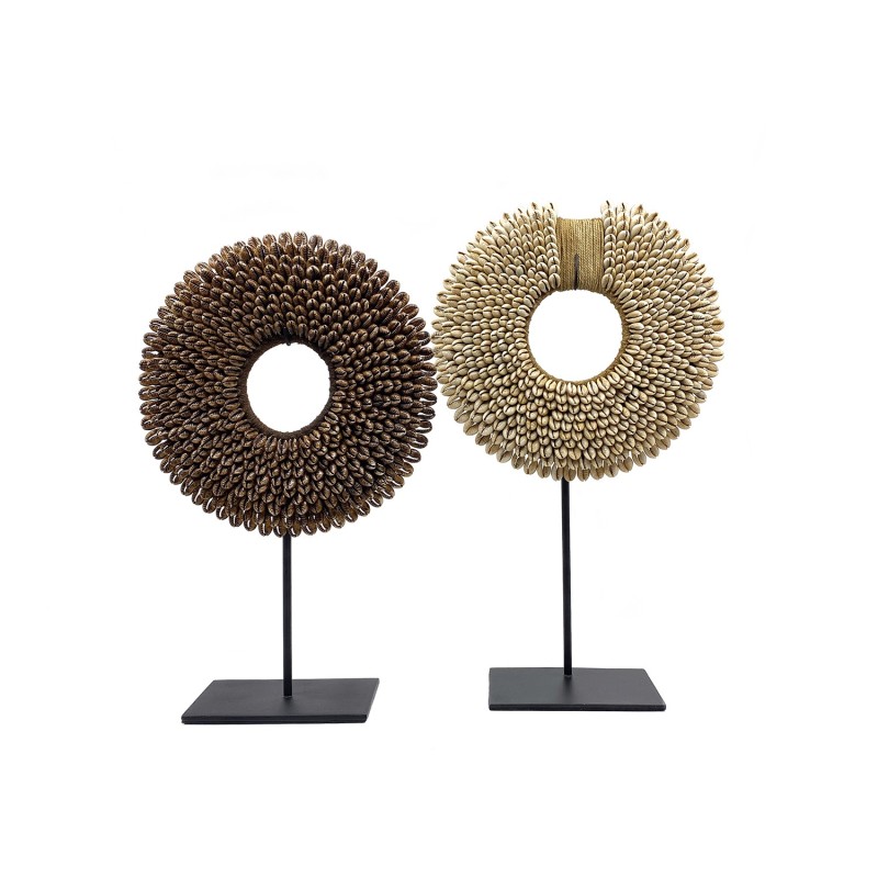 Colliers papous décoratifs en petits coquillages cauris