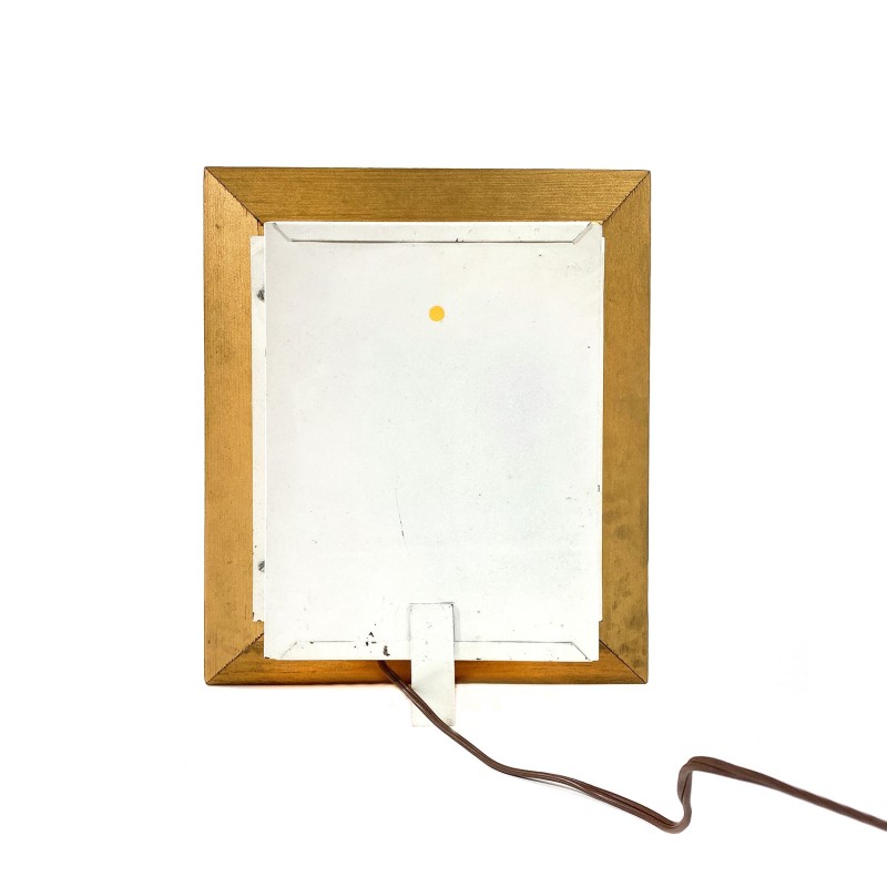 Light box publicitaire américain vintage, effet 3D, Zsa zsa  Gabor dans le film Moulin Rouge 1952