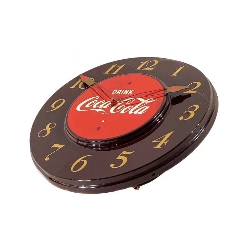 Horloge vintage décorative Coca-Cola année 1951 USA