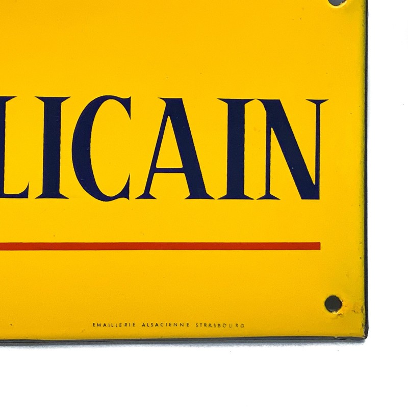 Plaques émaillées publicité pour quotidiens français, années 1950, EAS